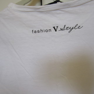 フレンチコネクション　白ロゴTシャツ　(Size S）の画像
