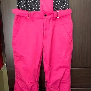 SISTA.J スノボパンツ　サイズＬ　ピンク　水玉　美品