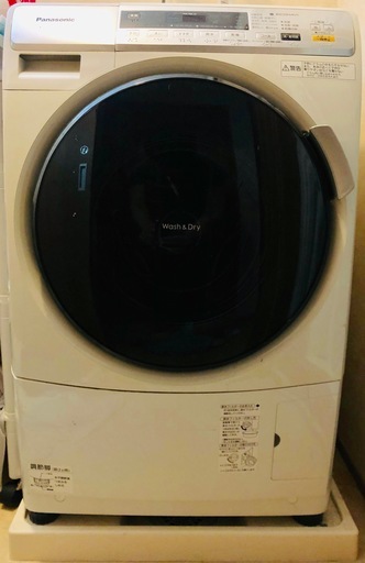 Panasonic斜めドラム式洗濯乾燥機