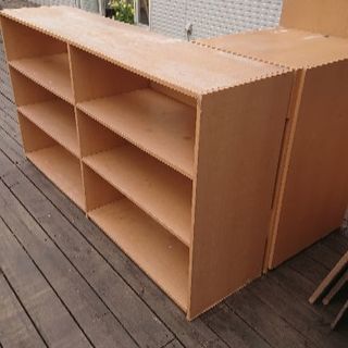 レジ棚、商品棚
