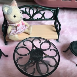 非売品シルバニア☆テーブルセット人形つき