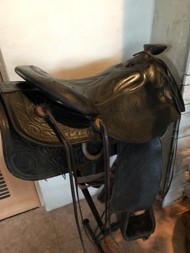 最終値下げ！　ウェスタン 鞍  インテリアに