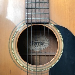 モーリスのフォークギターの画像