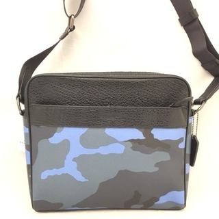 COACH メンズコーチ カモ柄 斜めがけショルダーバッグ 新品未使用 タグ付き