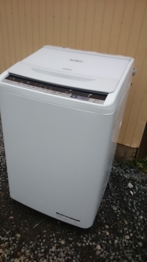 日立【HITACHI】洗濯8.0kg 全自動洗濯機 ビートウォッシュ BW-V80B 2017年製