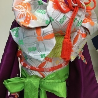 七五三着物七歳女の子用セットの画像