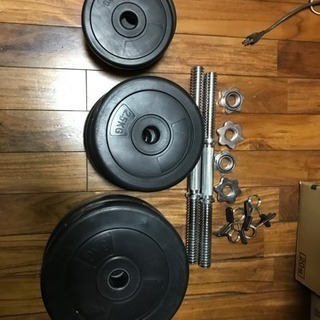 ダンベル  2kg〜20kg ローレット加工 スプリングカラー 