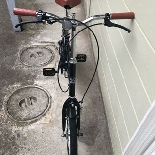 中古自転車（空気が抜けてます）
