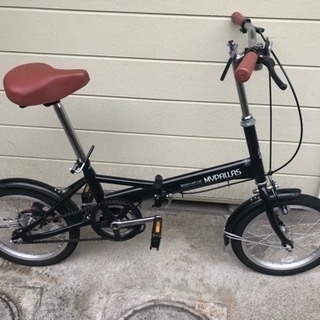 中古自転車（空気が抜けてます）の画像