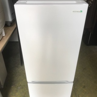 2022年10月まで保証あり 冷蔵庫 ヤマダ電機 2018年 156L 2ドア 単身