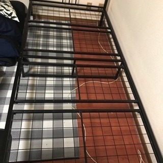 ニトリ  パイプベッド！の画像