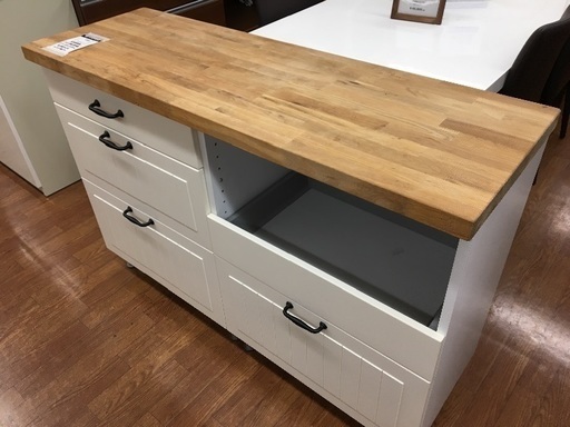 軽トラック1時間無料貸し出しあり！IKEAのキッチンボード