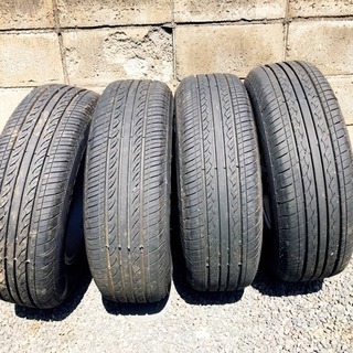 215/70R15 夏タイヤ ホイールセット ほぼ新品 バリ山 9部山以上 エクストレイル ハイエース グランビア