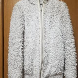 LIP SERVICE プードルファージャケット ホワイト