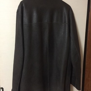 BEAMS シープスキン ハーフコートの画像