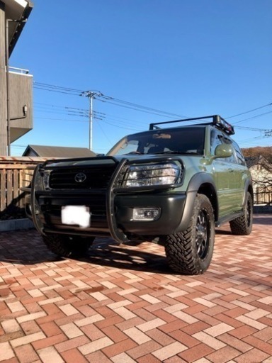 ランクル 100用 グリルガード 中古