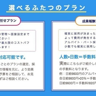 人材不足の企業やお店の方！有料求人広告で効果が出てない方！お力になれます！ - 地元のお店