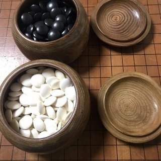 碁盤と碁石