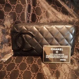 CHANEL　シャネル　財布　カンボンライン　美品✨