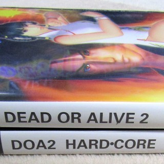 ☆PS2/DOA2 HARD・CORE & DEAD OR ALIVE 2 デッド・オア・アライブ 2本セット◆本物に歴史はいらないの画像