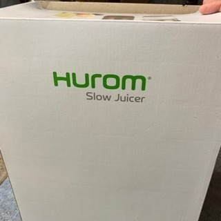 元値5万超 hurom コールドプレスジューサー