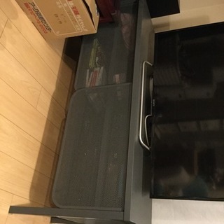 4月中引き渡し テレビ台 スチール グレー