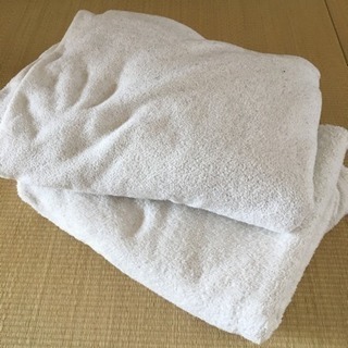 薄手の毛布2組 譲ります