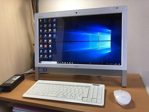 受付けを一時ストップ致します。中古　富士通　ESPRIMO HF56/DD 白　Core i5  1TB HDD 4GBメモリ