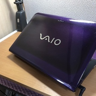 商談中につき受付けを一時ストップ致します。中古　訳あり　sony vpccb29fj  紫色　Core i3 HDD500GB メモリ4GBの画像