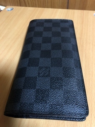ルイヴィトン 長財布  黒ダミエ グラフィット オープン式