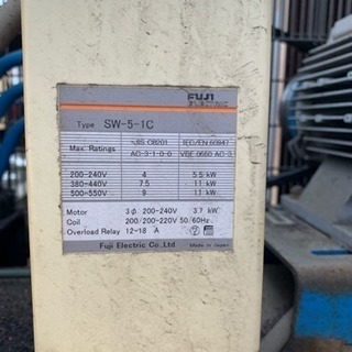 明治 200V コンプレッサーの画像