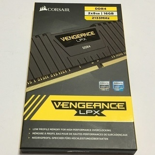 新品デスクトップ用　DDR4メモリ　8GBx2枚　16GBセット...