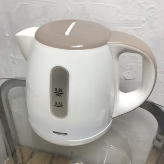 ジャストネオ 0.8L電気ケトル JSTN-EK10-WH