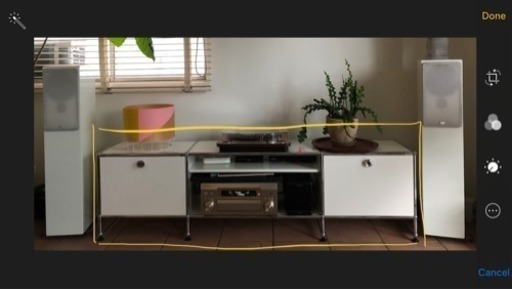 正規USM Haller サイドボード (白)