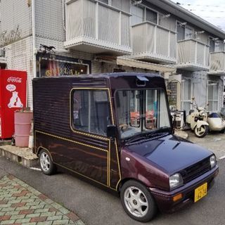 値下げ❗希少　ミラウォークスルーバン　MT5速の画像