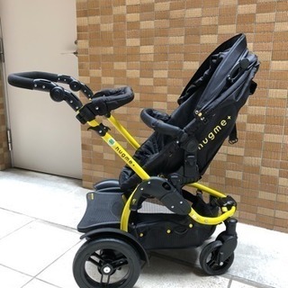 hugme+ ベビーカー バギー 新品レインカバー付き
