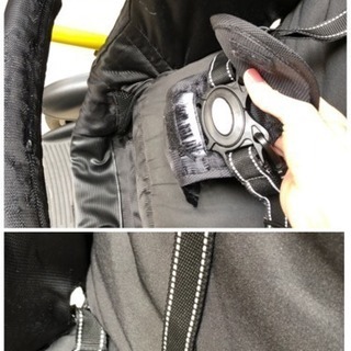 hugme+ ベビーカー バギー 新品レインカバー付きの画像