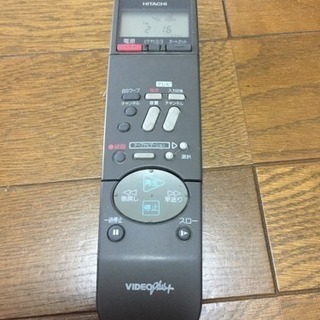 HITACHI VHS ビデオデッキの画像