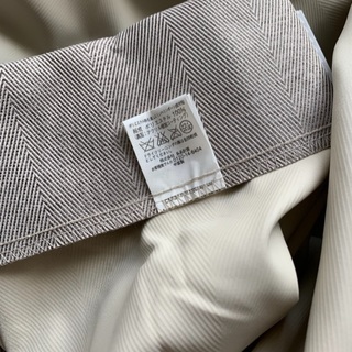 無印良品 遮光カーテン 100×200 2枚セット グレージュの画像