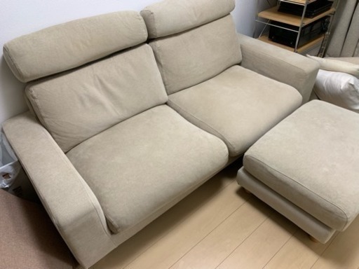無印良品 2.5人掛けソファ(購入後1年 オプション多数)購入時14万円