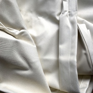 無印良品 遮光カーテン100×200 2枚セット アイボリーの画像