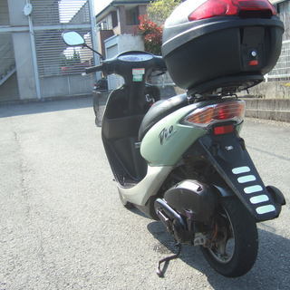 ホンダ　スマートディオ　AF56 水冷4サイクル　エンジン始動　リアボックス付　の画像