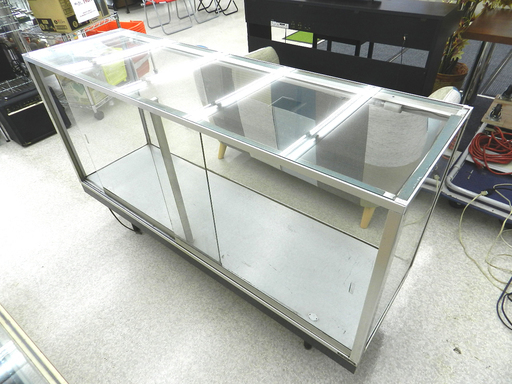 ガラスショーケース 格安品  ☆ PayPay(ペイペイ)決済可能 ☆ 札幌市 北区 屯田