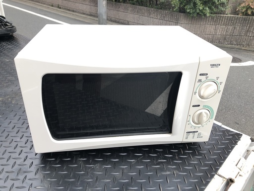 【受付中】美品 YAMAZEN 山善 電子レンジ MW-G1770-5 2013年製 460x380x265 50Hz専用 ホワイト   家電家具多数出品中 一人暮らし 新生活 まとめ購入送料無料