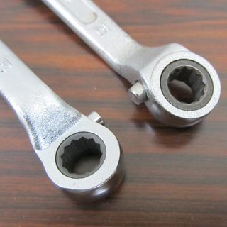 TOP ラチェットメガネレンチ ハンドツール 10-12 10-13 2本セットの画像