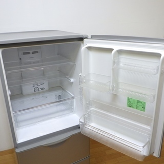 4/23サンヨー/SANYO 2010年製 255L 3ドア冷蔵庫 SR-261T(S) /SL1