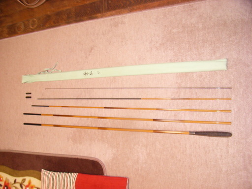 高級へら竿　春が来た