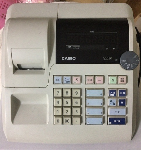 レジスター カシオ100ER