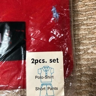 新品！ポロシャツ短パンセット