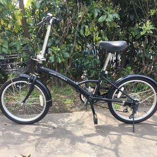 折りたたみ自転車　cyma compact　20インチ　ブラック